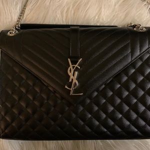 Ysl Monogram Crossbody bag in black